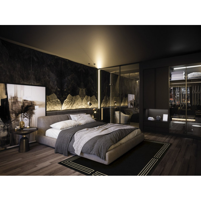 Alfombra ROYAL BLACK (Art Deco Collection)